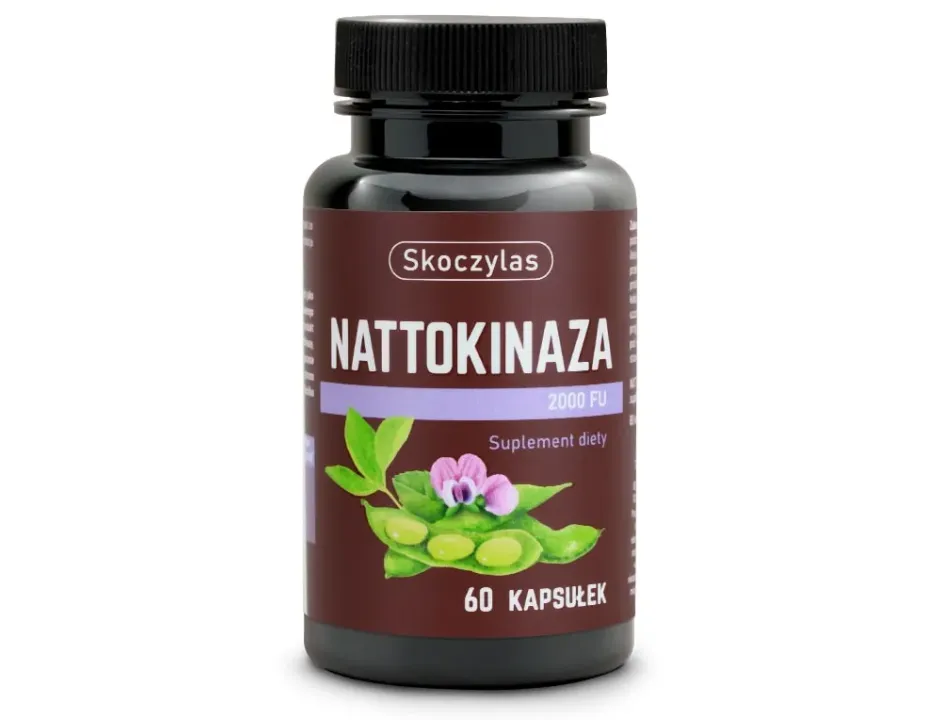 Skoczylas NATTOKINAZA 2000 FU z Natto - 60 kapsułek